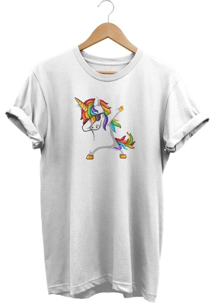 Unicorn Baskılı T-Shirt