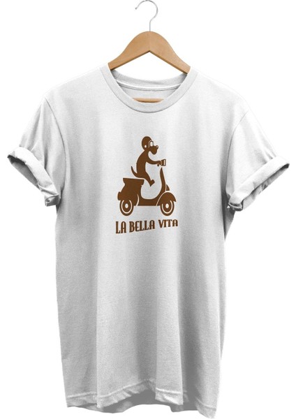 La Bella Vita Baskılı T-Shirt