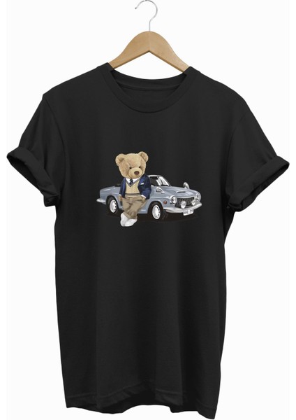 Elegant Bear - Elegant Ayı Baskılı Tshirt