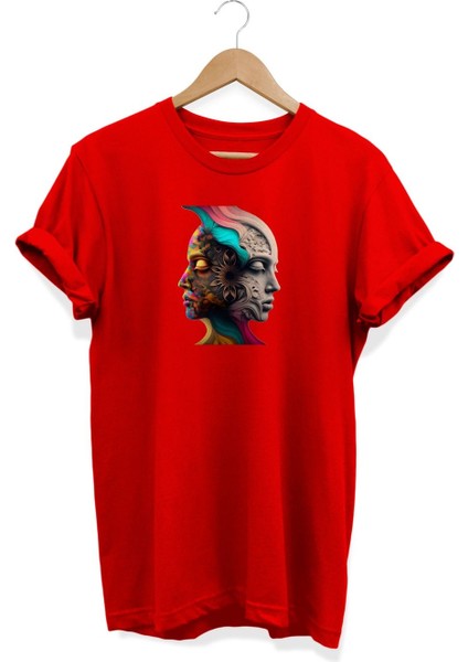 Robot Baskılı T-Shirt
