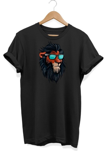 Aslan Baskılı T-Shirt