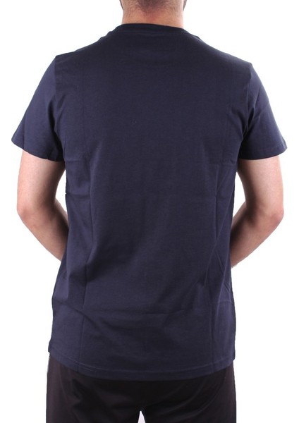 2300 Lacivert Günlük Pamuklu Basıc Bisiklet Yaka Erkek Tişört fırsatları