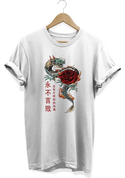 Dragon Baskılı T-Shirt