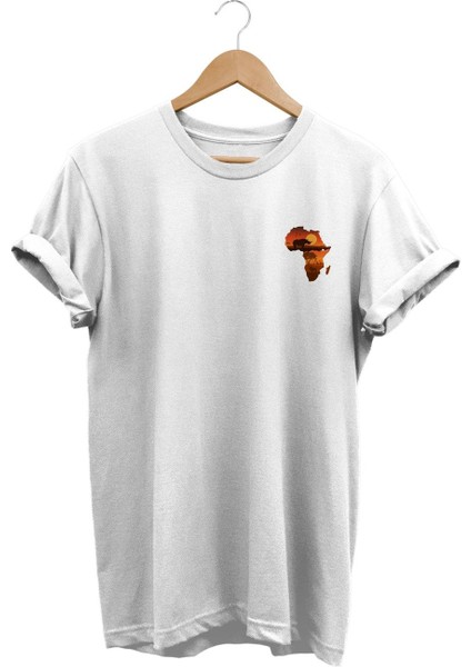 Afrika Baskılı T-Shirt