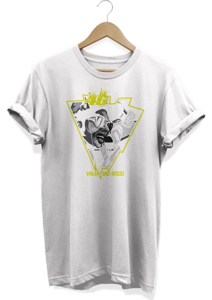 Valentino Rossi Baskılı T-Shirt