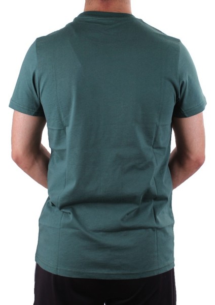 2300 Yeşil Günlük Pamuklu Basıc Bisiklet Yaka Erkek Tişört fırsatları