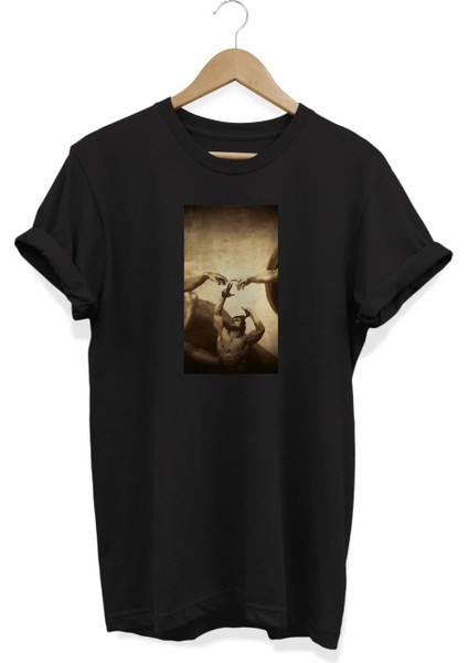 Heykel Baskılı T-Shirt