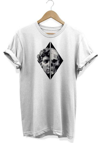 Heykel Baskılı T-Shirt