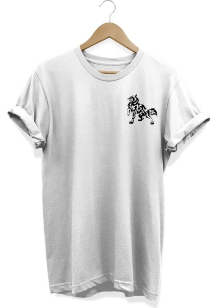 Kurt Baskılı T-Shirt