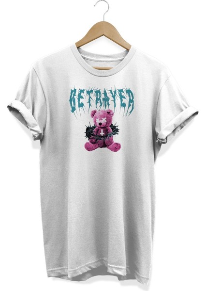 Ayıcık Baskılı T-Shirt