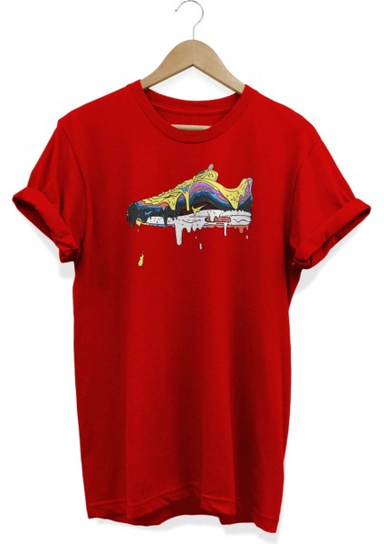 Ayakkabı Baskılı T-Shirt