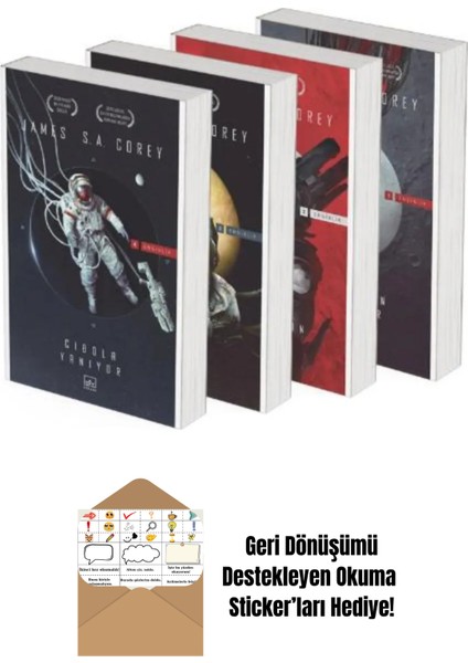 Enginlik Serisi 4 Kitap Takım + Okuma Sticker'ları