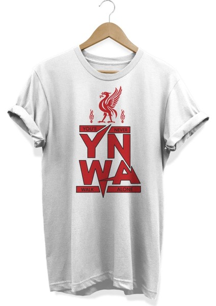 Never Walk Alone Baskılı T-Shirt