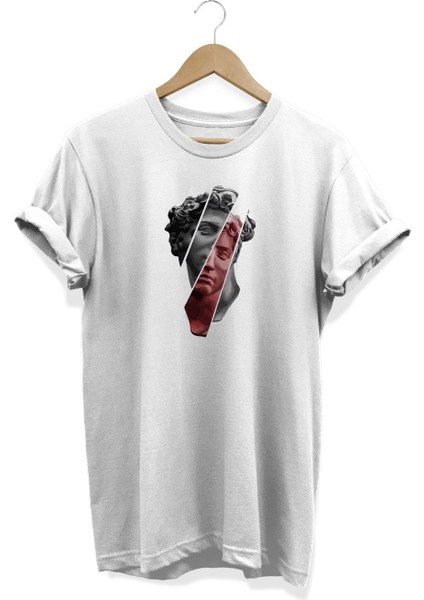 Heykel Baskılı T-Shirt
