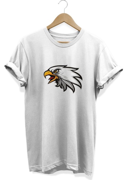 Kartal Baskılı T-Shirt