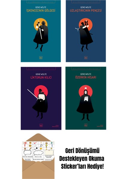 Gene Wolfe 4 Kitap Takım + Okuma Sticker'ları