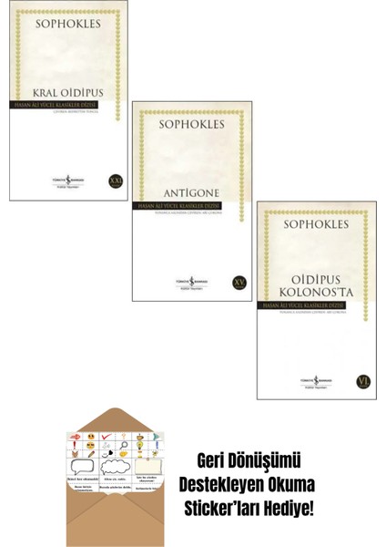 Thebai Üçlemesi Seti + Okuma Sticker'ları