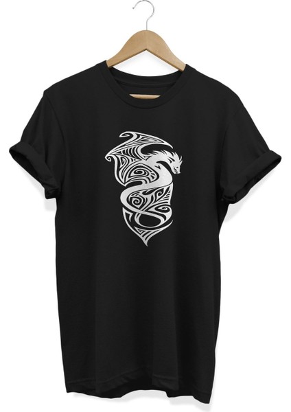 Dragon Baskılı T-Shirt