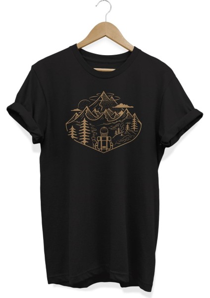 Kampçı Baskılı T-Shirt