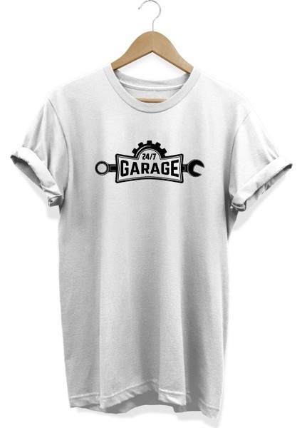 Garage Baskılı T-Shirt