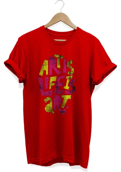 Art Baskılı T-Shirt