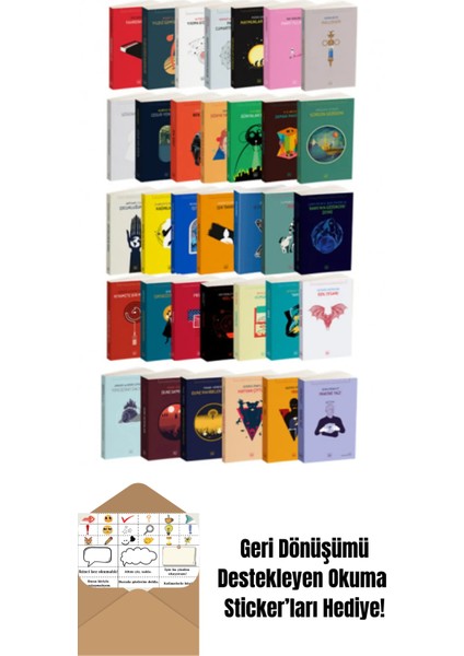 Bilimkurgu Klasikleri 60 Kitap Takım + Okuma Sticker'ları