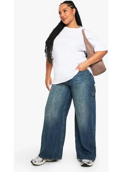 Büyük Beden Kadın Tişört %100 Pamuk Nevada Nights Baskılı Beyaz Oversize Yazlık fiyatları