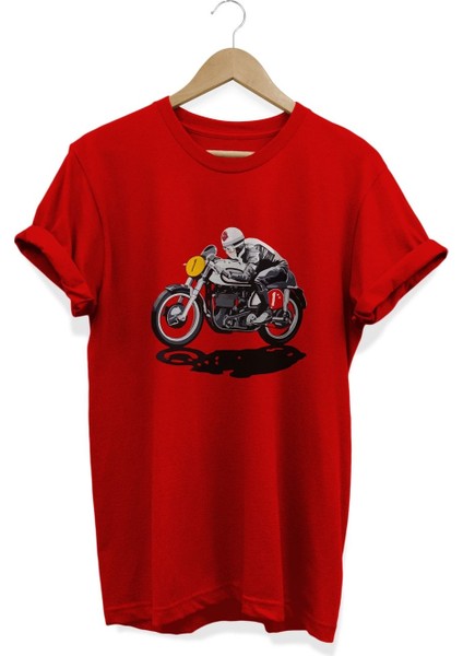 Motor Baskılı T-Shirt