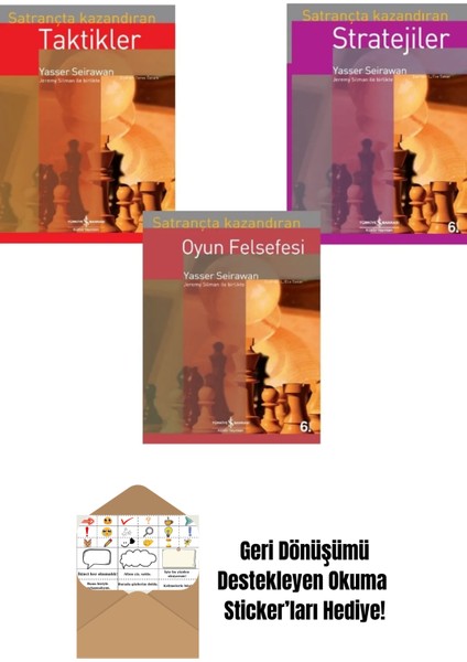 Satrançta Kazandıran Stratejiler + Okuma Sticker'ları