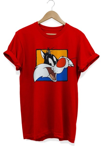 Slyvester Baskılı T-Shirt