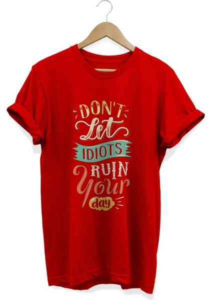 Don't Let Baskılı T-Shirt
