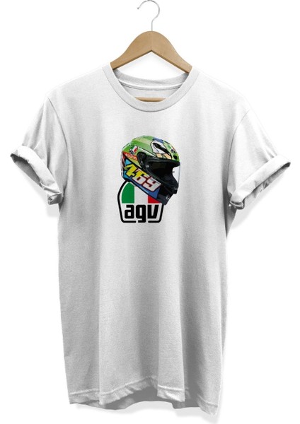 Kask Baskılı T-Shirt