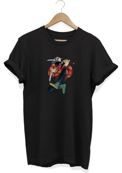 Ninja Baskılı T-Shirt