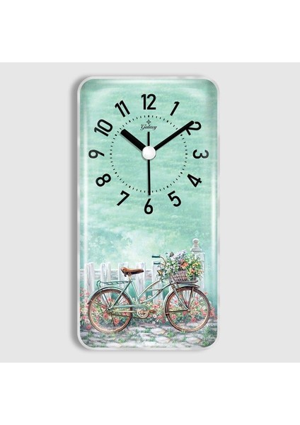 Mıknatıslı Buzdolabı Saatleri, Dikdörtgen, 17 cm