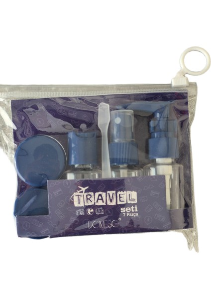 Doldurulabilir Seyahat Bakım Seti 5 Parça