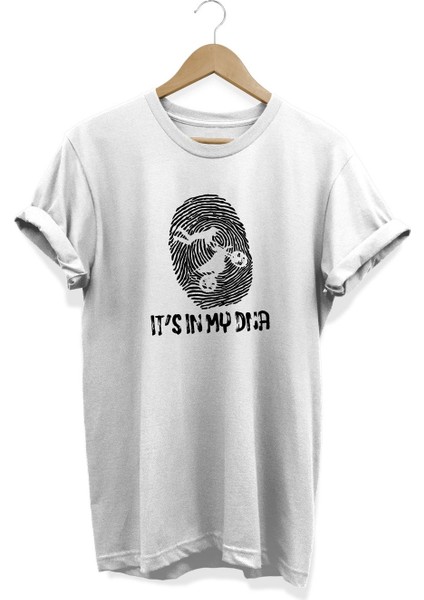 It' S In My Dna Baskılı T-Shirt