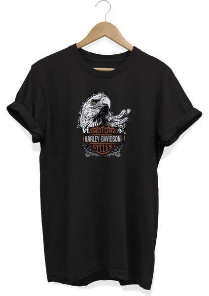 Kartal Baskılı T-Shirt