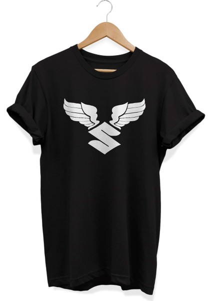 Kanat Baskılı T-Shirt