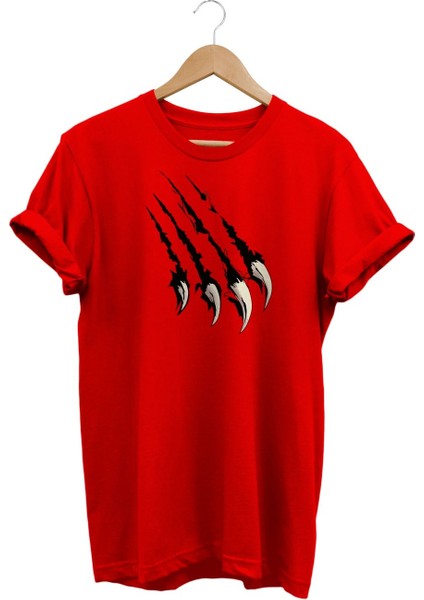 Pençe Baskılı T-Shirt