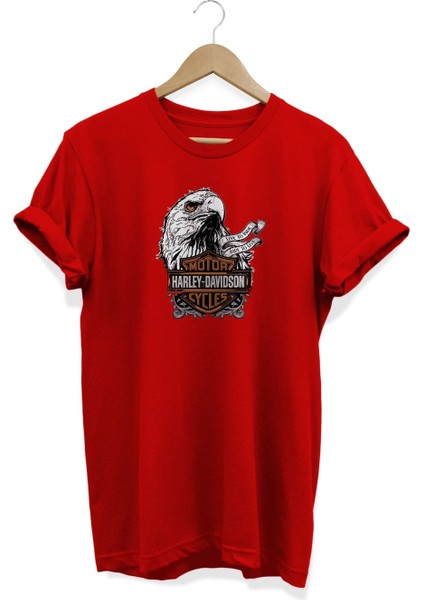 Kartal Baskılı T-Shirt
