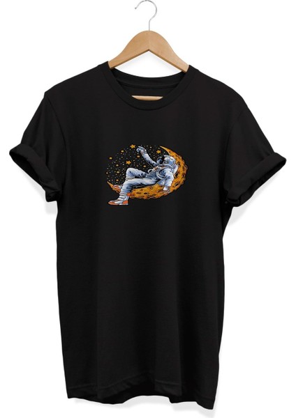 Astronot Baskılı T-Shirt