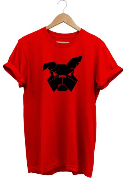 Buldog Baskılı T-Shirt