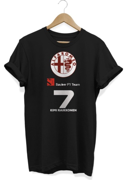 Alfaromeo 7 Baskılı T-Shirt