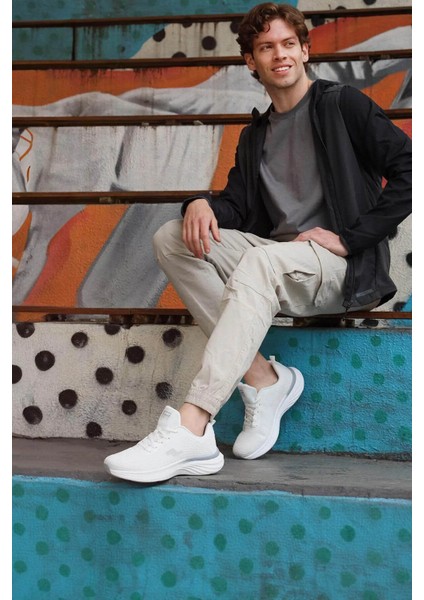 Beyaz Erkek Sneaker 29578M modelleri