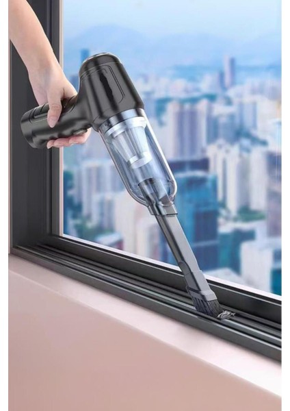 LT-107C Mini Çok Fonksiyonlu Üflemeli Şarjlı Araç Süpürgesi El Süpürgesi modelleri