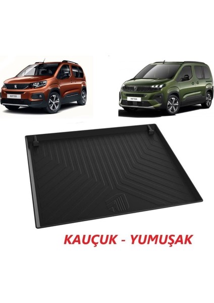 Peugeot Rifter Bagaj Havuzu Kauçuk Yumuşak 2019 2020 2021 2022 2023 2024 2025
