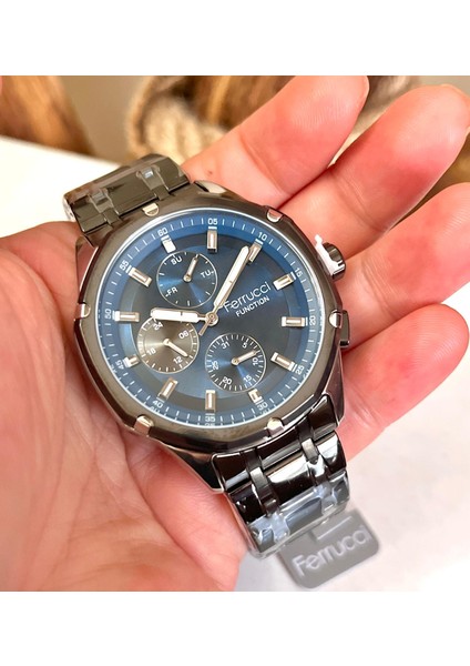 Fonksiyonları Aktif Spor Model Çelik Erkek Kol Saati+Bileklik modelleri