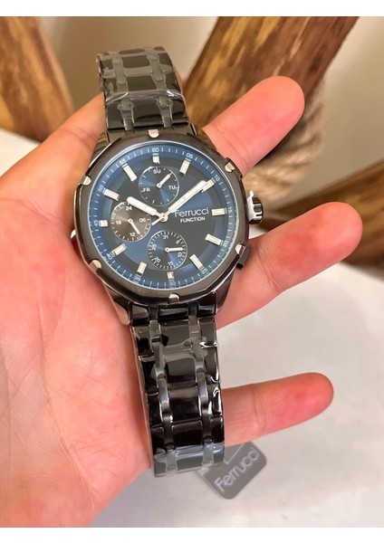 Fonksiyonları Aktif Spor Model Çelik Erkek Kol Saati+Bileklik fırsatları