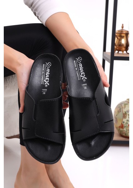 Mulex 10652 Kadın Terlik Comfort Anatomik Kadın Ev Dışarı Terliği