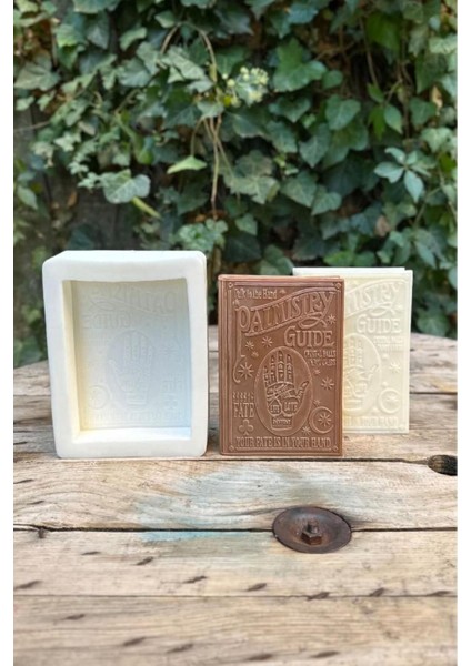 Palmistry Book ( El Falı Kitabı ) Tekli Mum Kalıbı ( Silikon ) 1 Adet modelleri